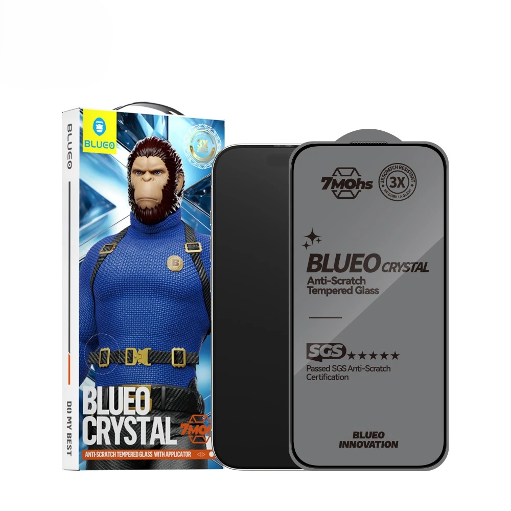Blueo 16 Pro Crystal Anti-Scratch Aplikatörlü Cam Ekran Koruyucu - Görsel 3