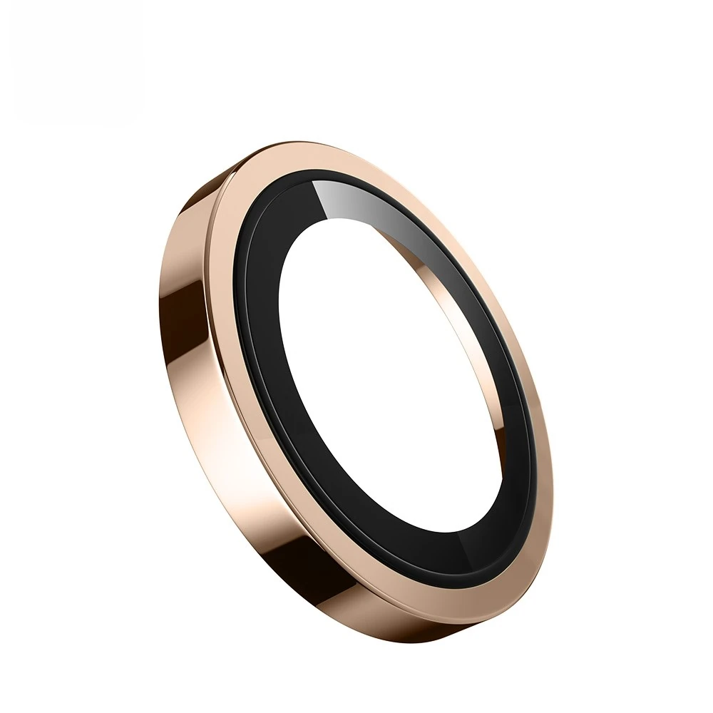 Blueo 16 Pro Max / 16 Pro Altın/Gold Titanyum Anti-Reflective Aplikatörlü Lens Koruyucu - Görsel 3