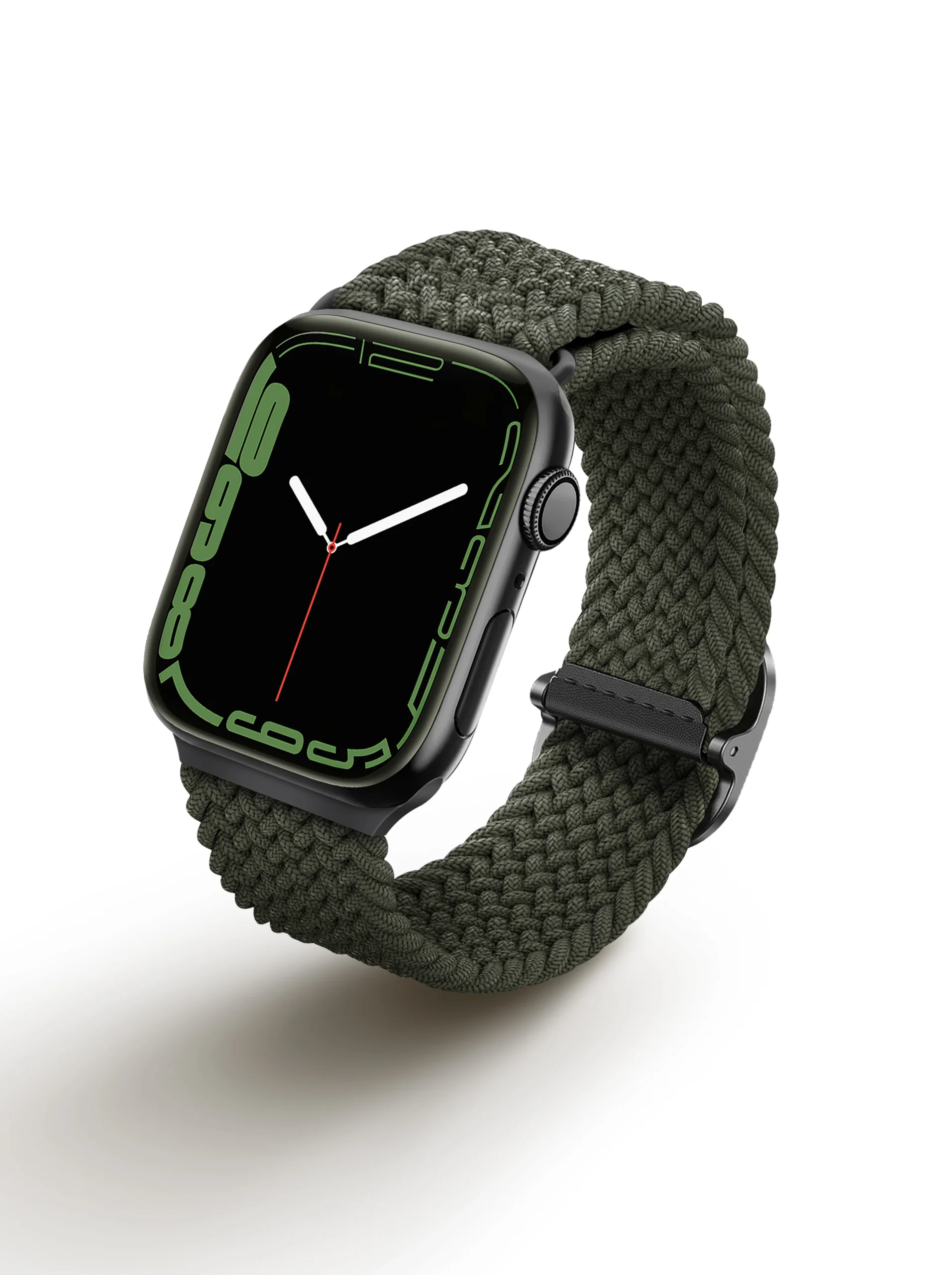 Uniq Watch Ultra 42-44-45-46-49 Mm Aspen Örgülü Kordon - Yeşil - Görsel 2