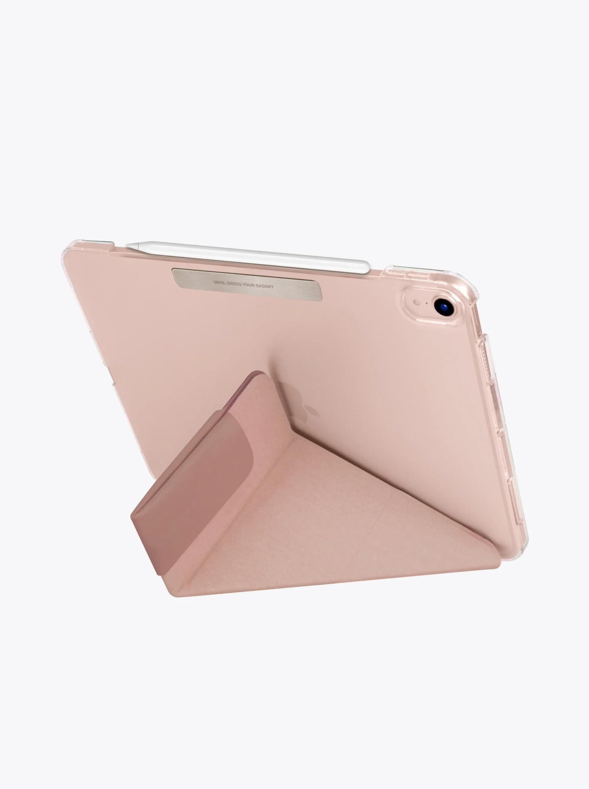 Uniq iPad Air 4 10.9 Camden Katlanabilir Tablet Kapak - Pembe - Görsel 2