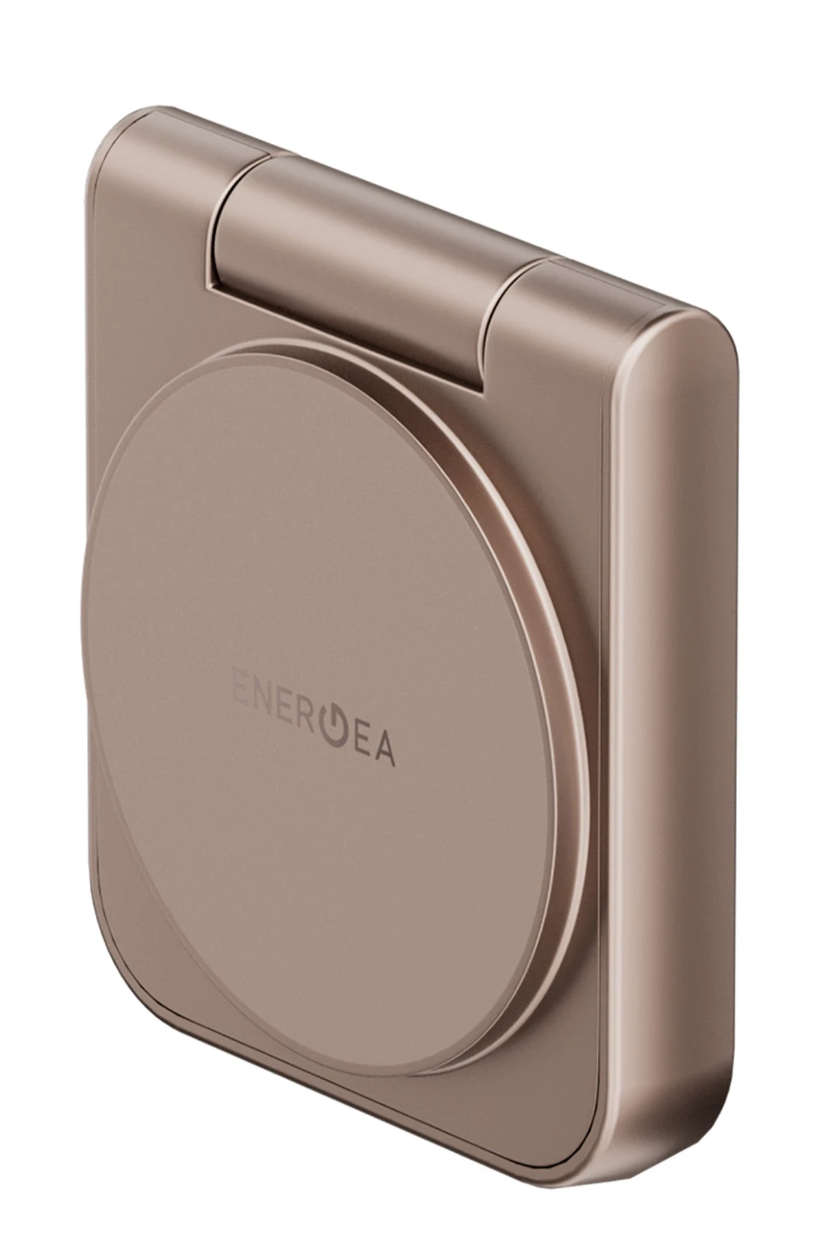 Energea MagDuo 2in1 Katlanabilir 15W Telefon ve 2.5W Saat Masaüstü Hızlı Şarj Standı - Gold - Görsel 2