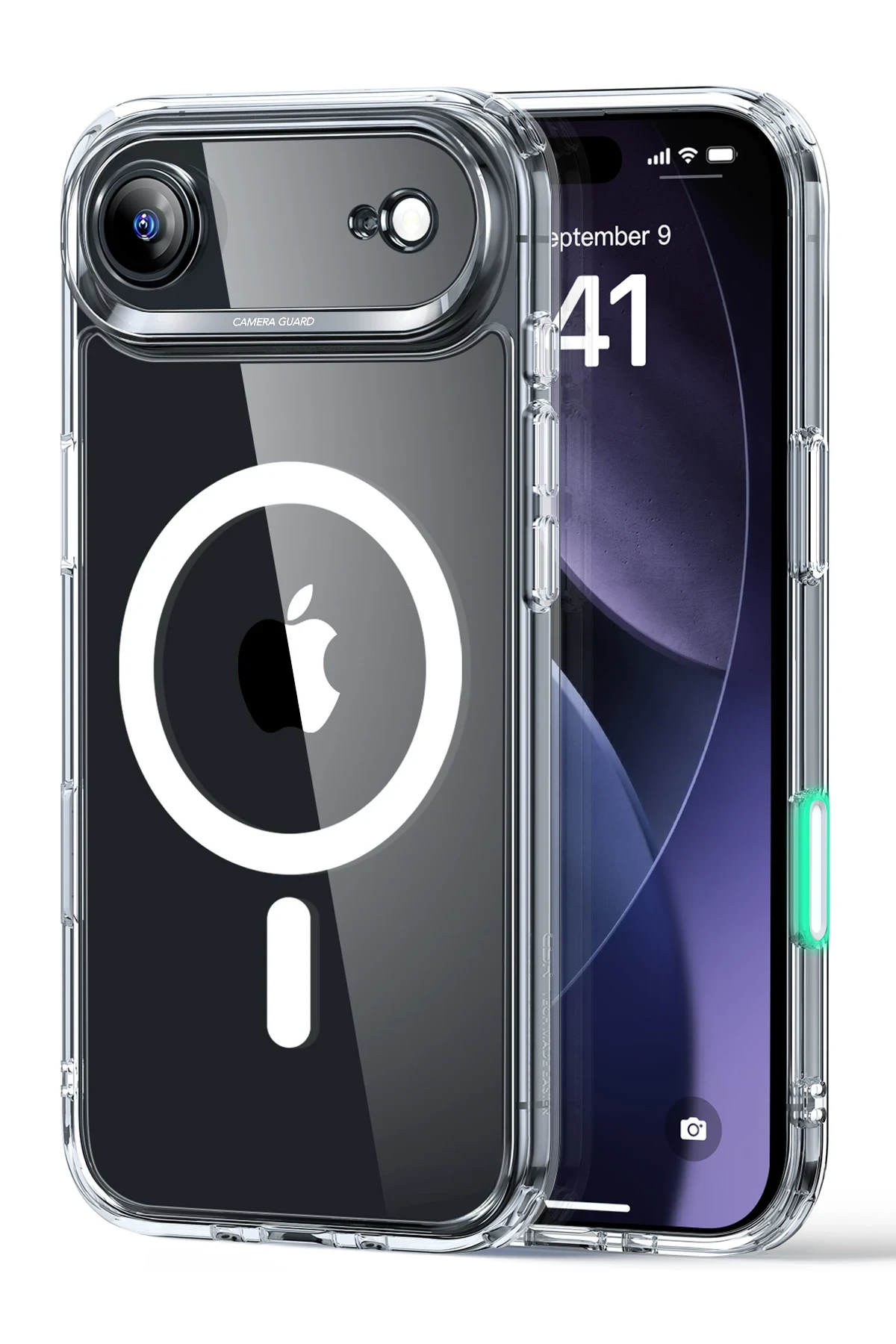 ESR Apple iPhone 17 Air Classic Hybrid MagSafe Kapak - Şeffaf - Görsel 3