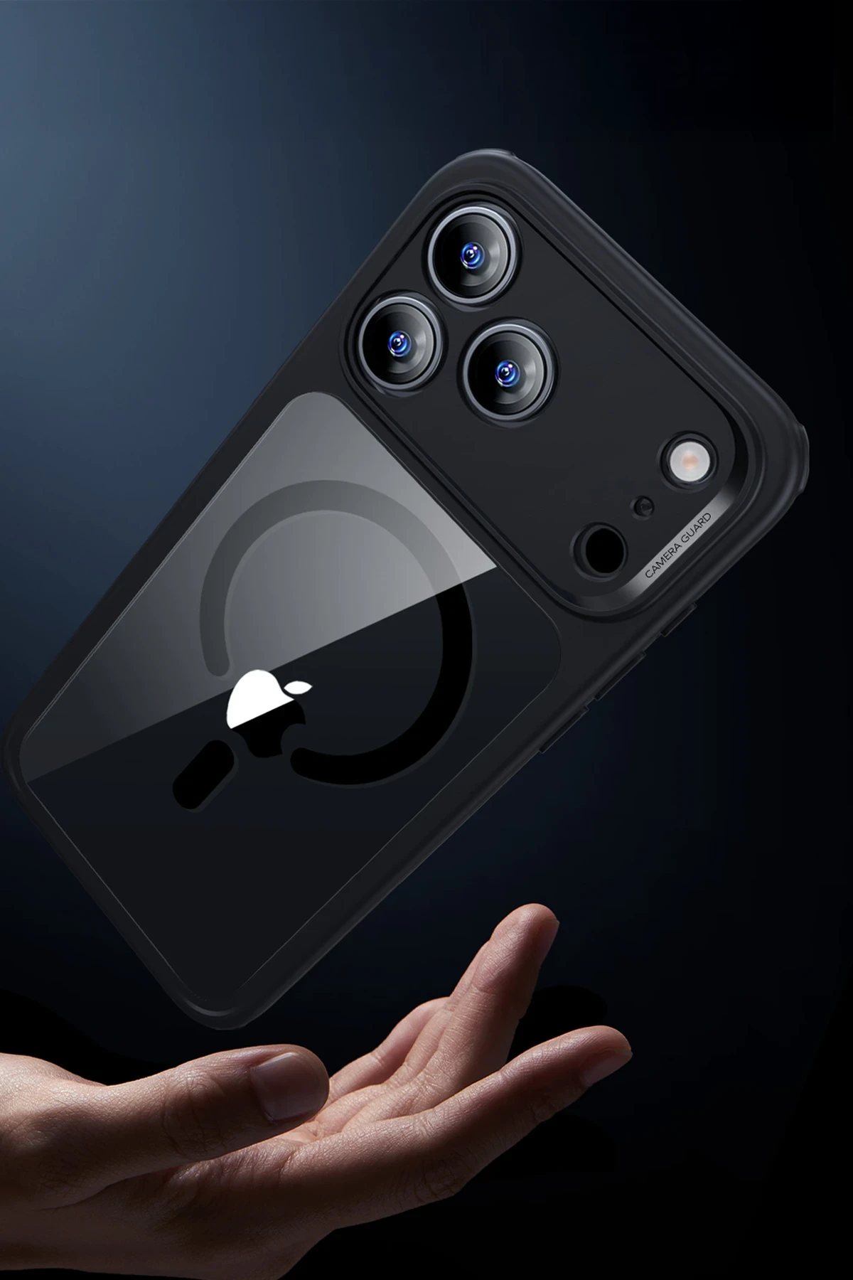 ESR Apple iPhone 17 Air Classic Hybrid MagSafe Kapak - Siyah - Görsel 4