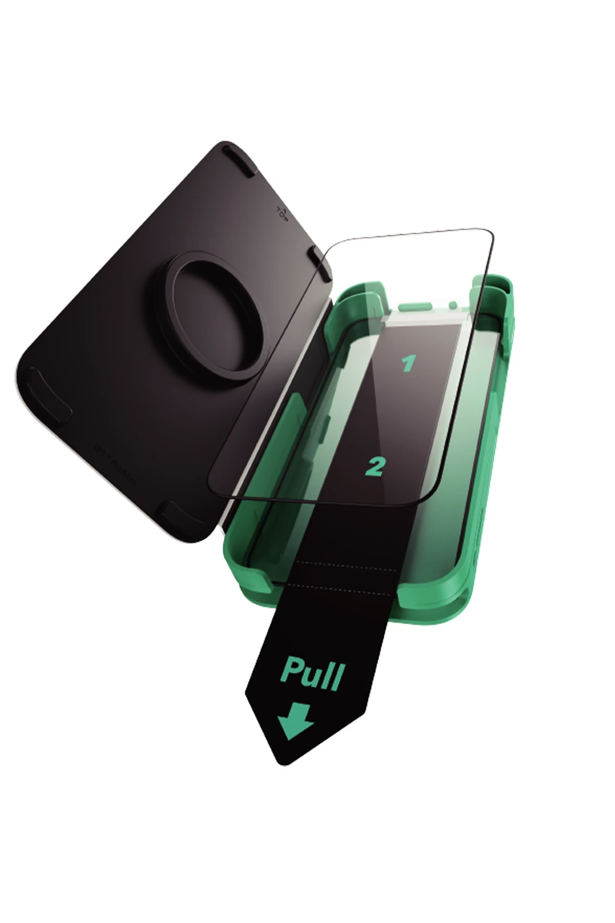 ESR Apple iPhone 17 UltraFit Armorite 2 Adet Cam Ekran Koruyucu - Siyah - Görsel 3