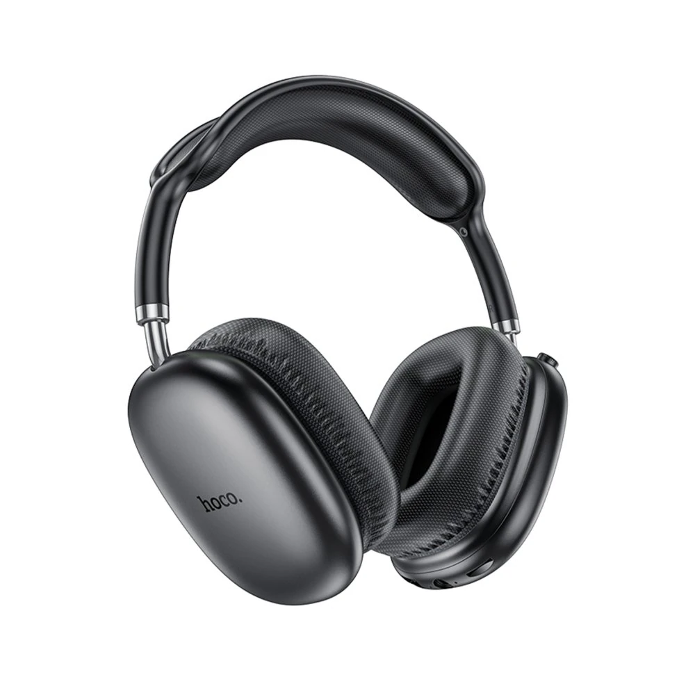 Hoco W35 Air Triumph Aux Destekli Bluetooth Kablosuz Kulaklık - Sıyah - Görsel 3