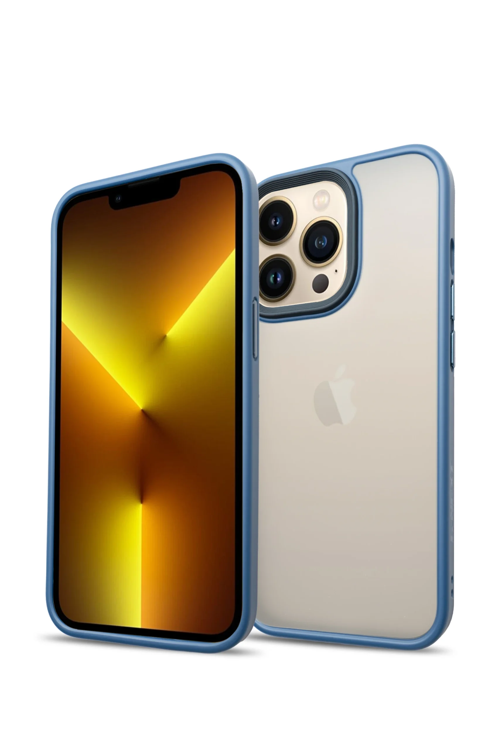 G-NEXT Apple iPhone 13 Pro Uyumlu BOLD Anti-Shock Kılıf - Tether Mavi