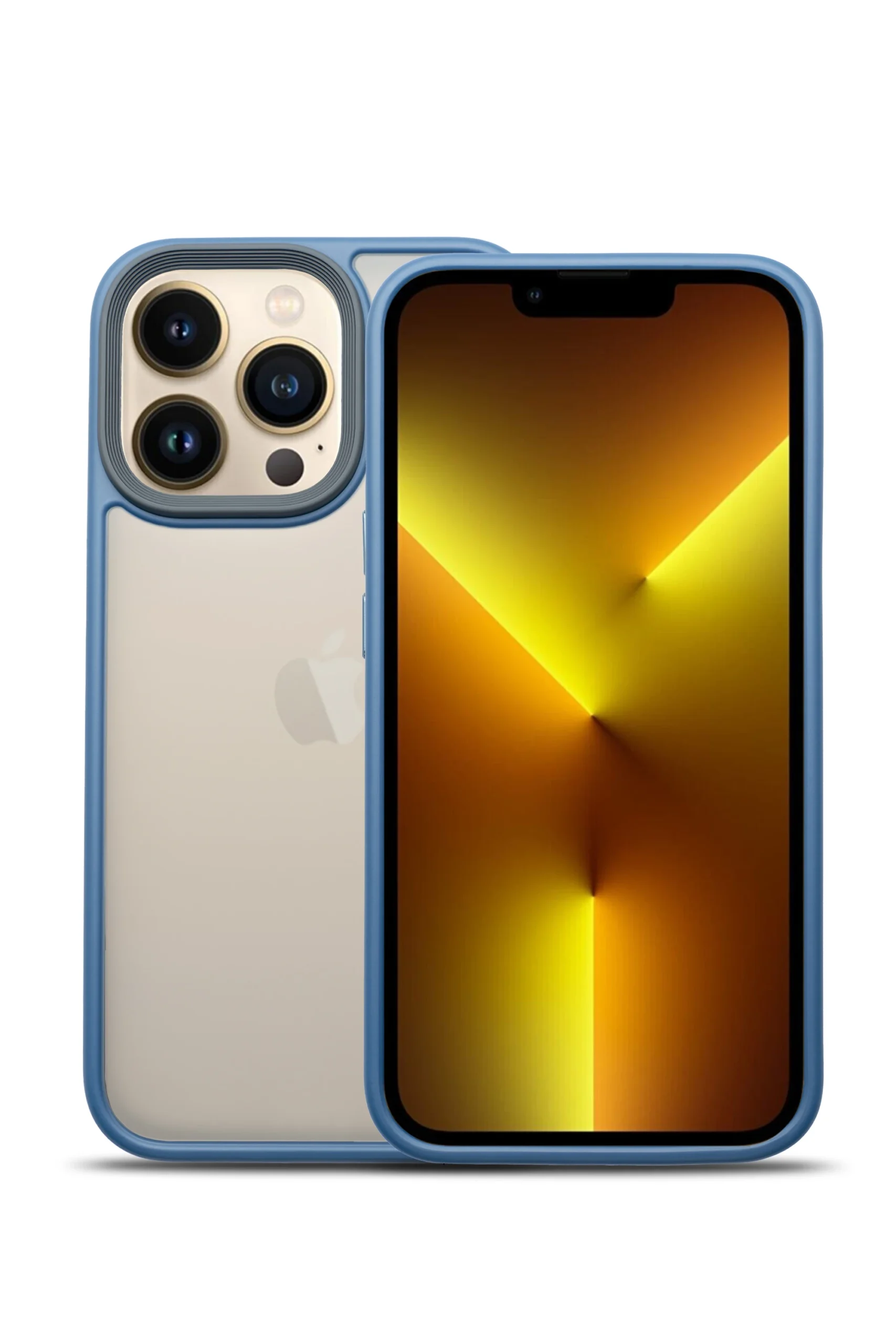G-NEXT Apple iPhone 13 Pro Uyumlu BOLD Anti-Shock Kılıf - Tether Mavi - Görsel 4