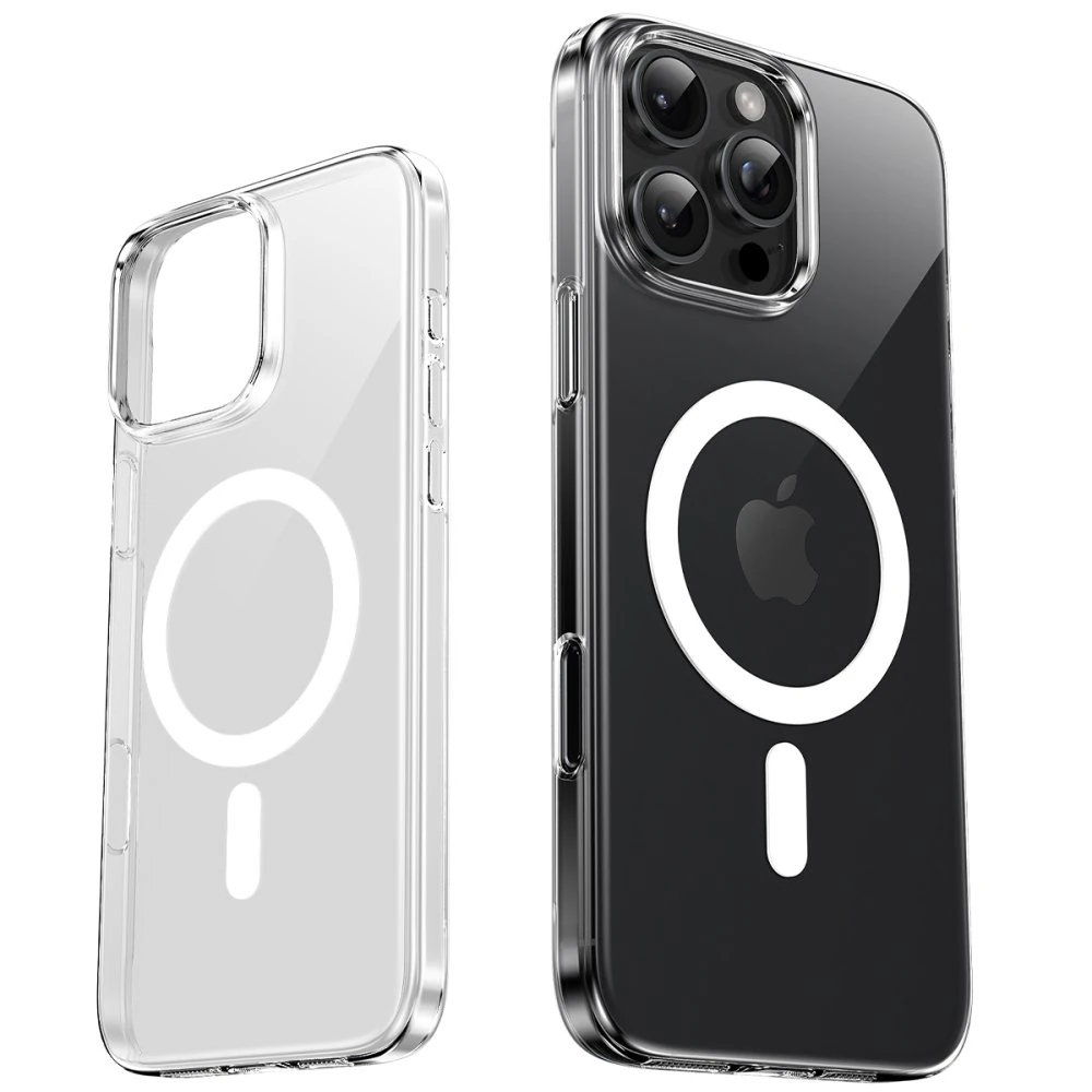 Keephone iPhone 16 Pro Max X-Crystal Slim MagSafe Kılıf - Şeffaf
