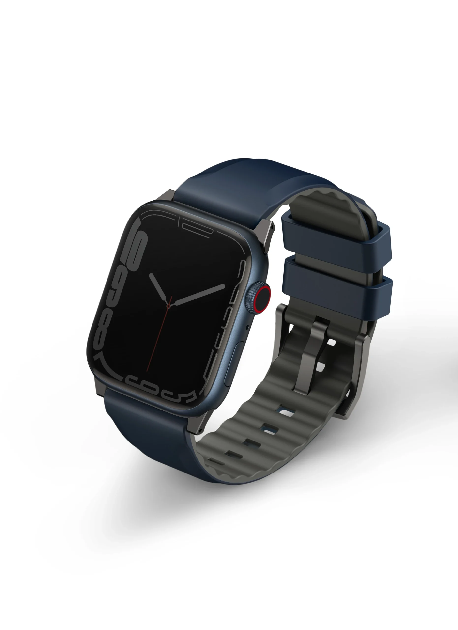 Uniq Watch Ultra 49mm Linus Airosoft Silikon Kılıf - Mavi - Görsel 3