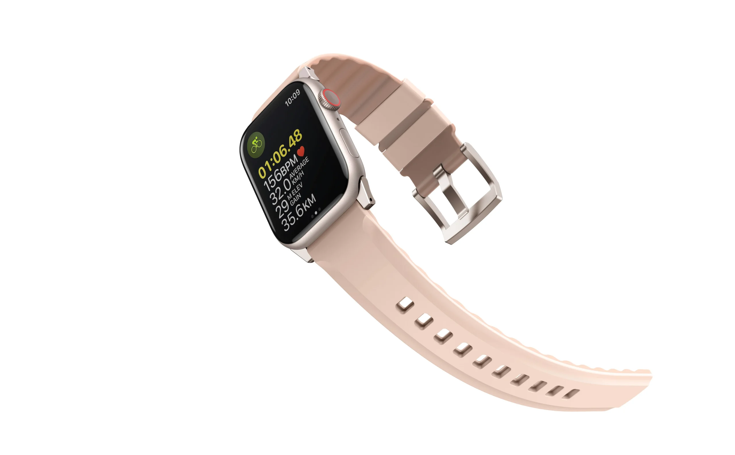 Uniq Watch 40mm Linus Airosoft Silikon Kılıf - Pembe - Görsel 3
