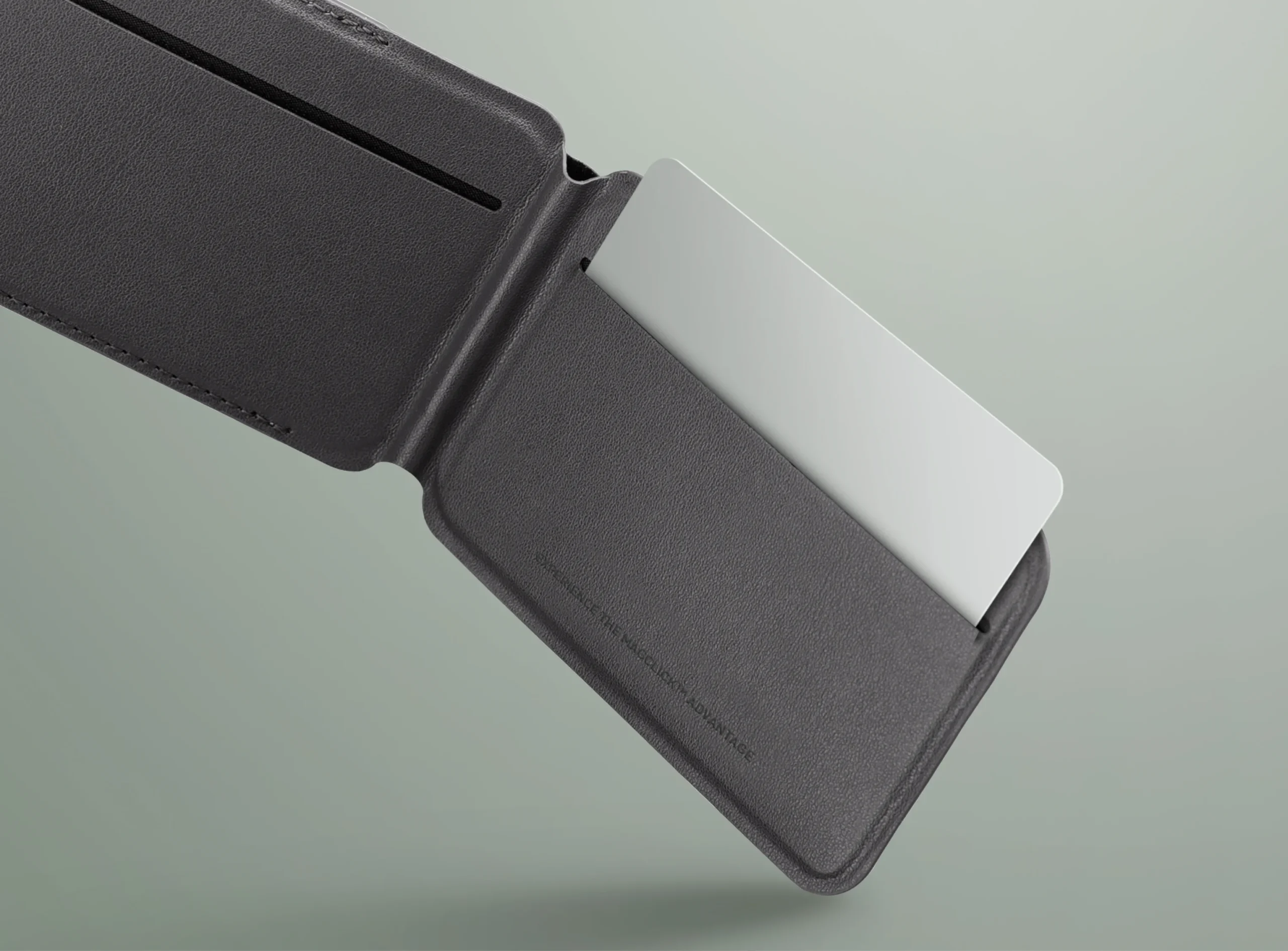 Unıq Lyden RFID-Block Manyetik Kartlıklı Stand - Bej - Görsel 2