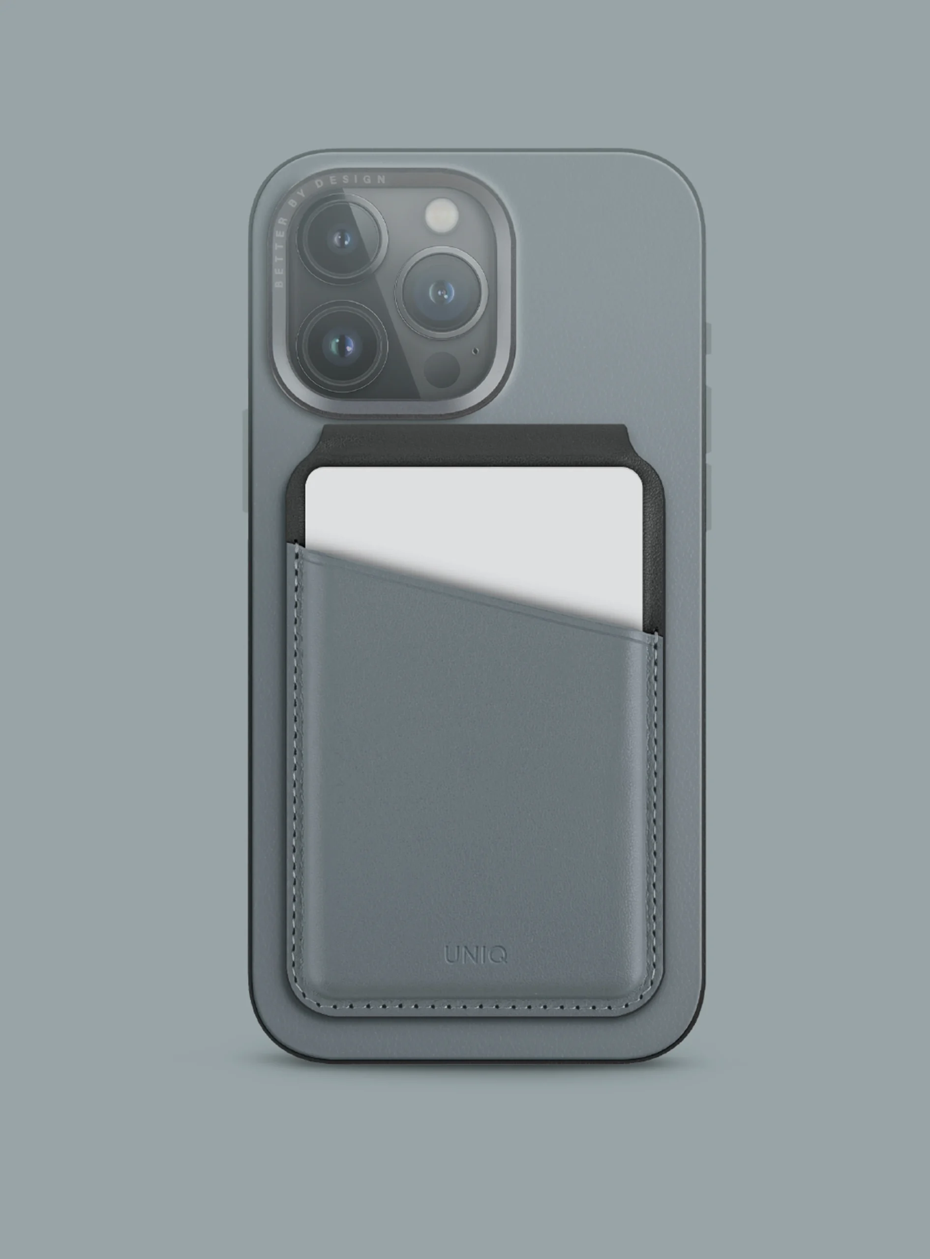Uniq Lyden DS RFID-Block Manyetik Kartlıklı Stand - Mavi