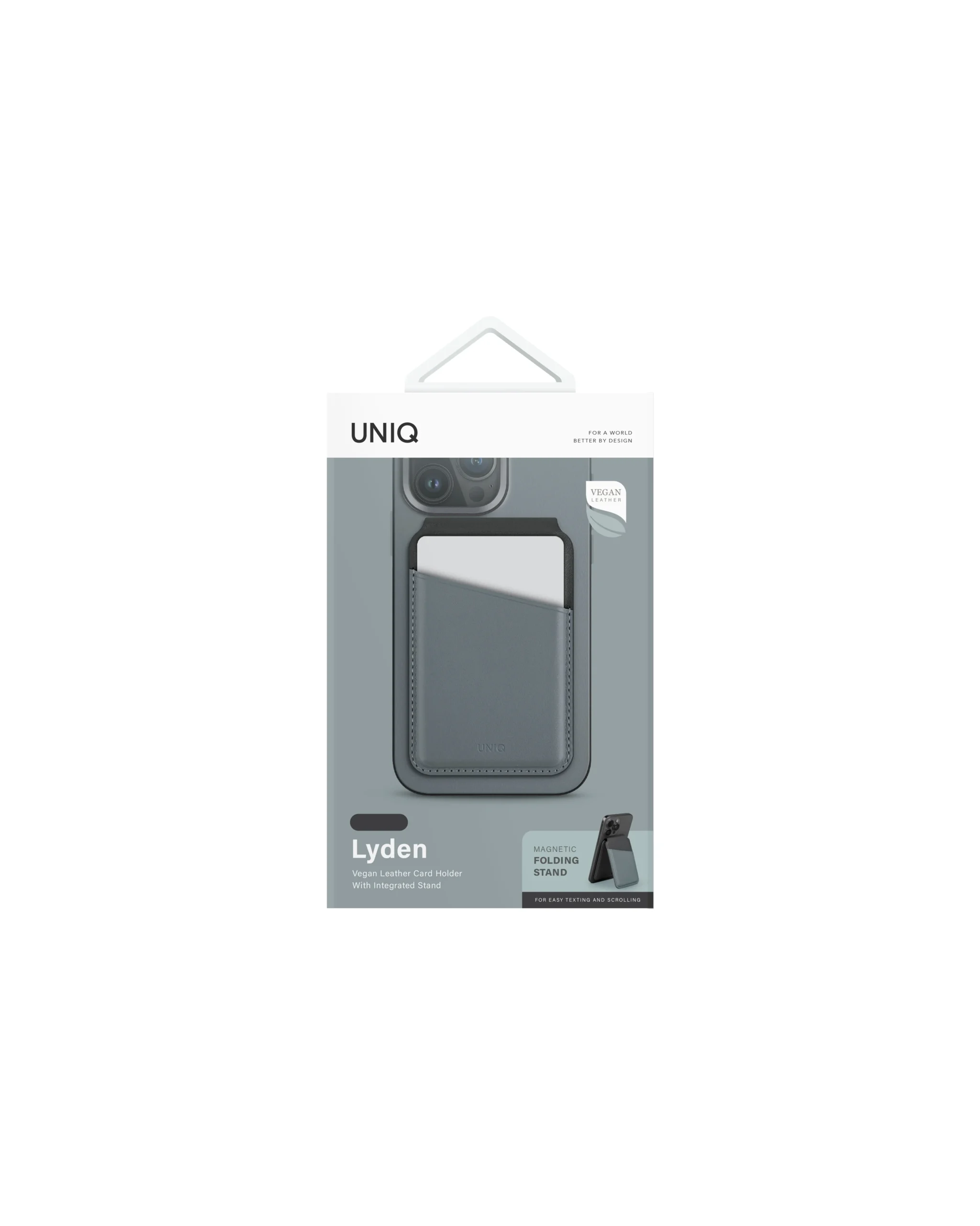 Uniq Lyden DS RFID-Block Manyetik Kartlıklı Stand - Mavi - Görsel 4