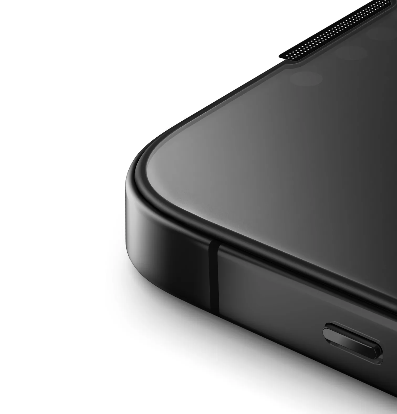 Uniq Apple iPhone 17 Pro Optix Vivid Cam Ekran Koruyucu - Siyah - Görsel 3