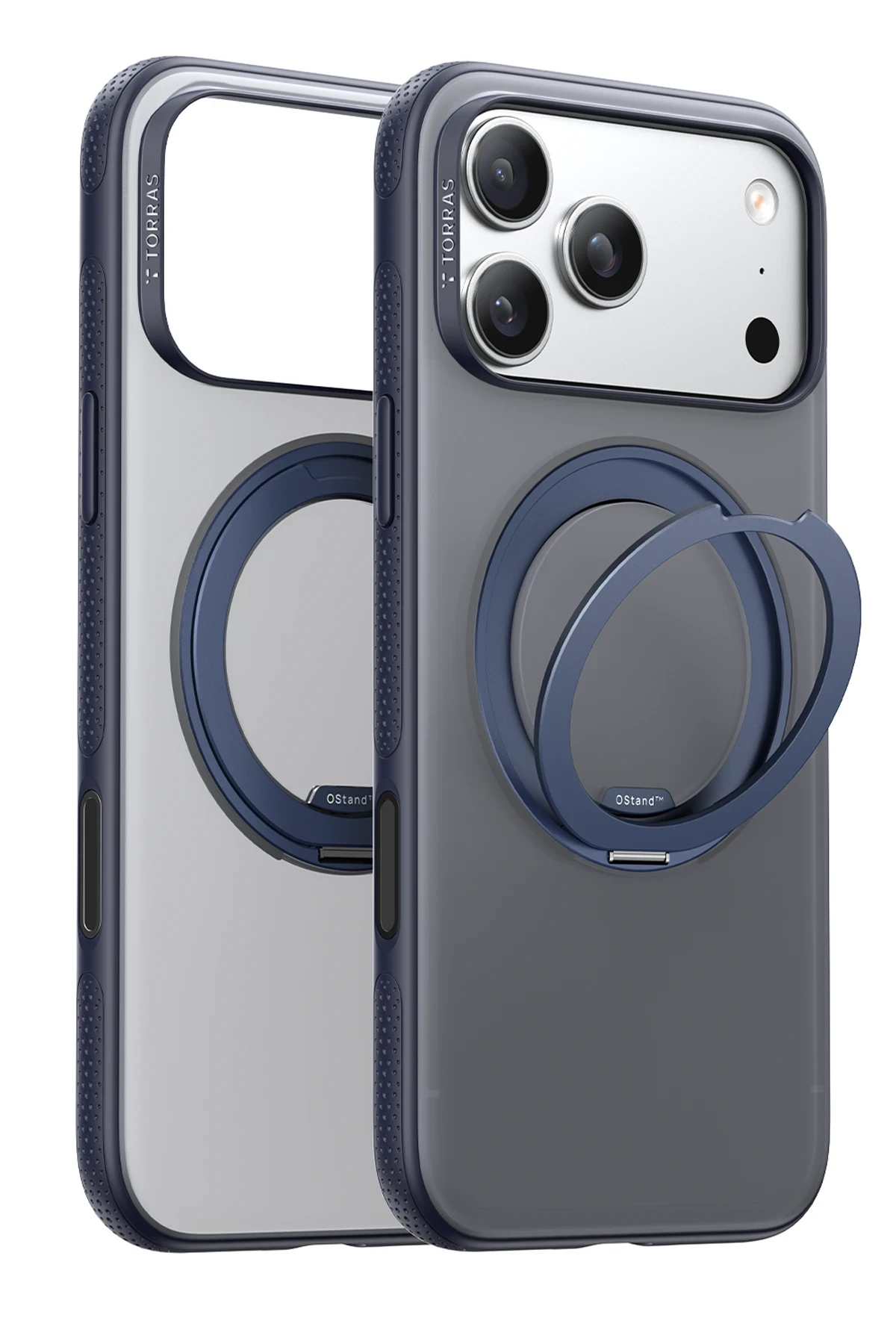 Torras Apple iPhone 17 Pro Max O Stand R Fitness Serisi MagSafe Kılıf - Lacivert
