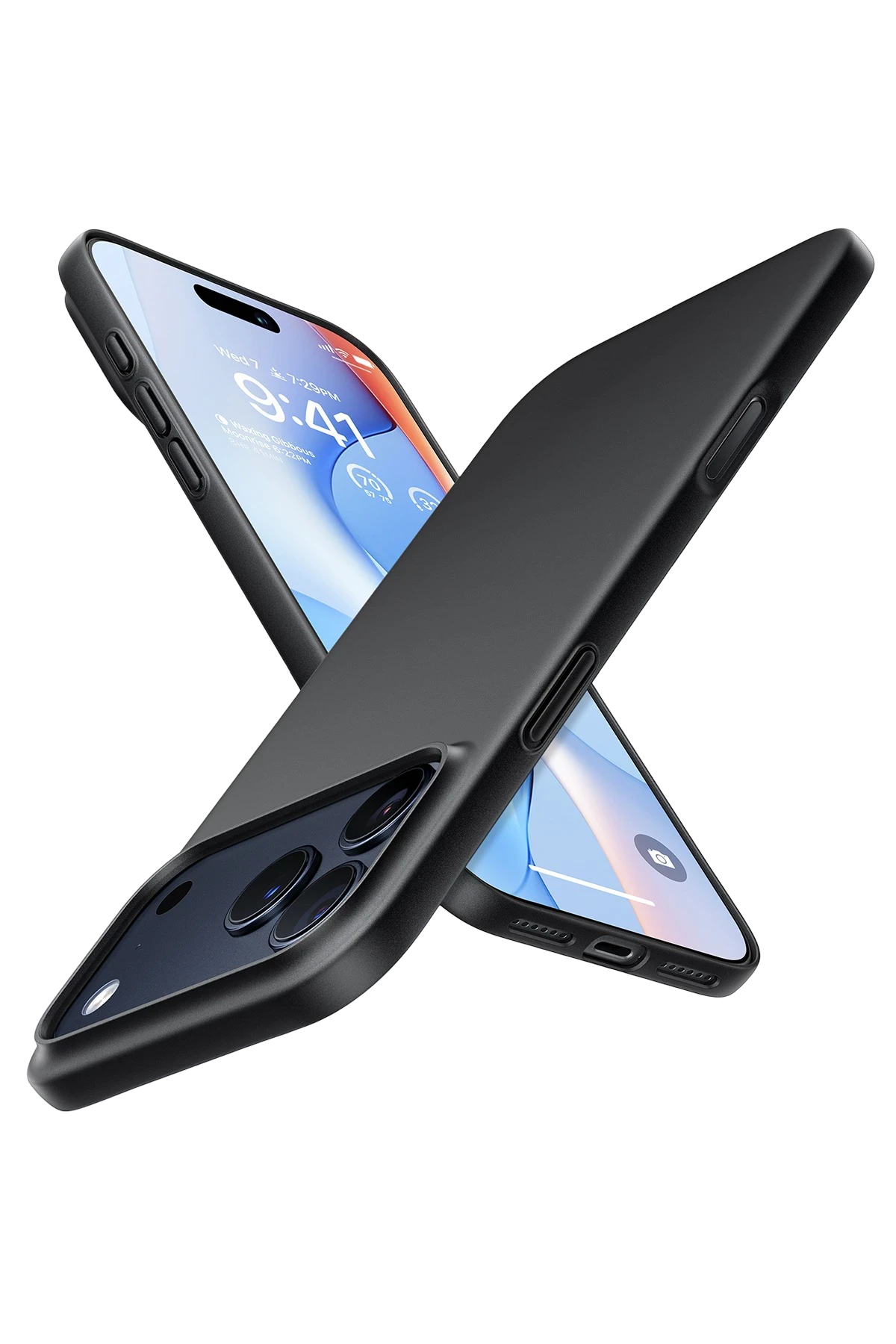 Torras Apple iPhone 17 SlimFit MagSafe Kılıf - Siyah - Görsel 3