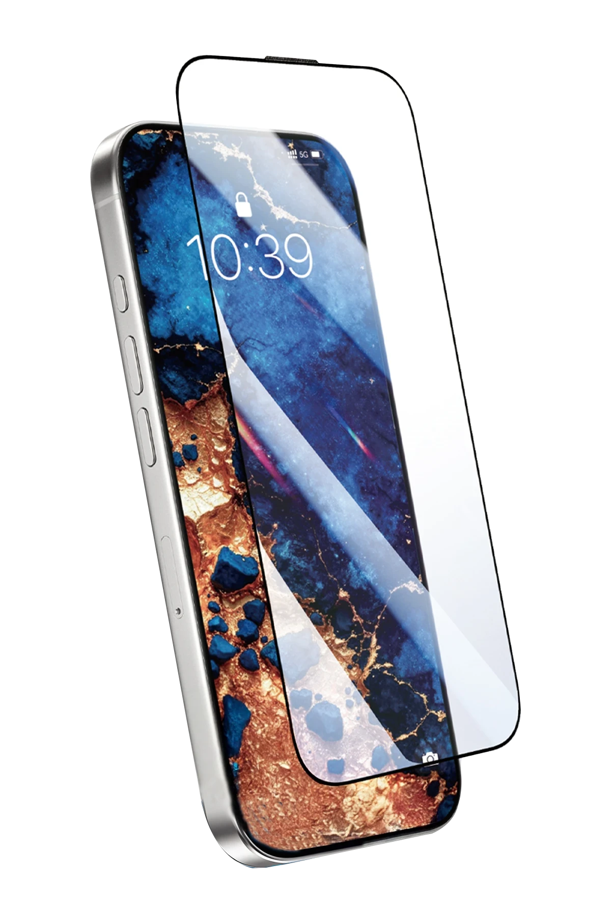 URR Apple iPhone 17 Pro Max Sapphire 3X HD Cam Ekran Koruyucu - Siyah - Görsel 2